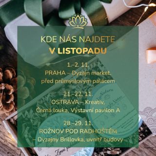 Tohle vám sem odložím 🙏😘❤️⭐️🌲🎁 Těšíme se na každé nové setkání 🥰 Už tento víkend (pá + so) Ostrava Kreativ - stánek a...
